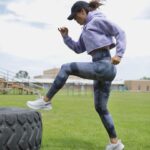 Kelly Thiebaud Instagram - I don’t know why it always works out this way, but I get in to better shape in the fall/winter seasons. Anyone else?! I signed up for a 10k race on the 19th which is kind of a problem because I haven’t been running much these days! Go big or don’t go at all, is my motto with anything in life. Training starts today. #runner #trainhard #hoka #beyondyoga #gobigordontgoatall