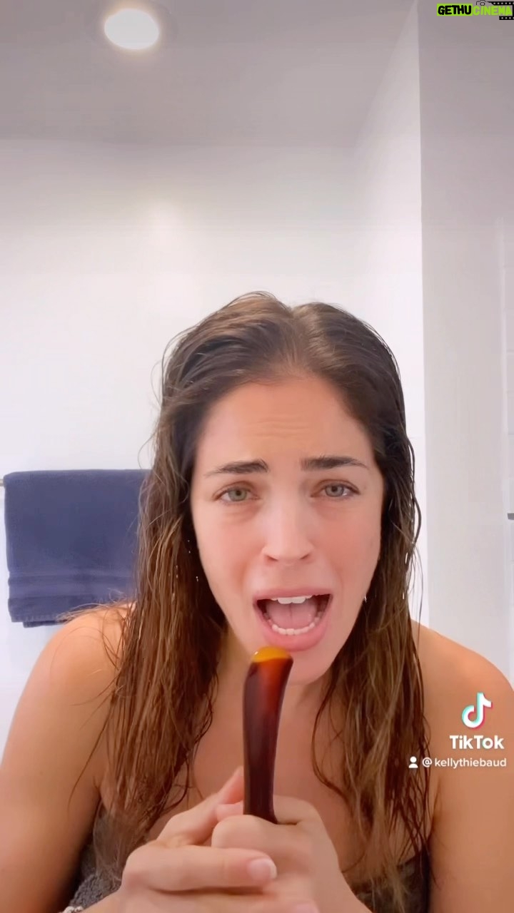 Kelly Thiebaud - 9.6K Likes - It’s December! And also I’m on @tiktok 😏 #homealone