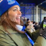 Kelly Thiebaud Instagram - My first football game across the pond