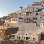Kelly Thiebaud Instagram - Landscapes part 2: Santorini Greece 🇬🇷💓✨ #ammoudibay #oiasantorini