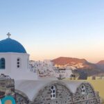 Kelly Thiebaud Instagram - Landscapes part 2: Santorini Greece 🇬🇷💓✨ #ammoudibay #oiasantorini