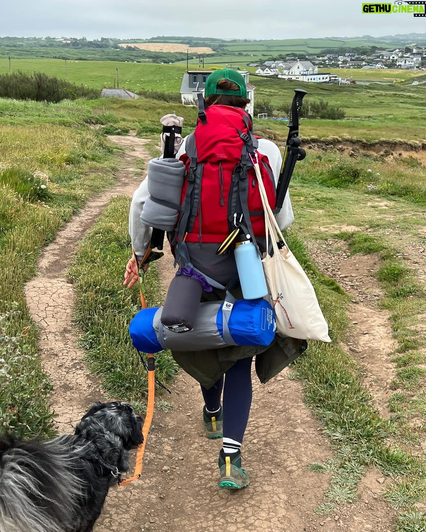 Kelly Thiebaud - 5.8K Likes - Backpacking through Cornwall. Stumbled upon a Cornish ice cream truck with my name on it, destiny.