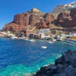 Kelly Thiebaud Instagram - Landscapes part 2: Santorini Greece 🇬🇷💓✨ #ammoudibay #oiasantorini