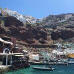 Kelly Thiebaud Instagram - Landscapes part 2: Santorini Greece 🇬🇷💓✨ #ammoudibay #oiasantorini