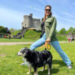 Kelly Thiebaud Instagram - Beyoncé and castles in Cardiff.