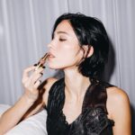 Kelsey Asbille Instagram - @yslbeauty #yslbeautypartner #yslbeauty @vanityfair