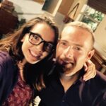 Kendra Santacruz Instagram - Un recuerdo medio borroso con el exmarido!! @guerofranco Nos están viendo otra vez por @telemundointl ??👏🏻 😏#bajoelmismocielo #feicy