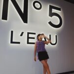 Kendra Sow Instagram - A very special drop that fulfils all my desires. Limited edition N°5 L’eau Drop available from June 14th @chanelofficial #N5DROP #CHANELFRAGRANCE