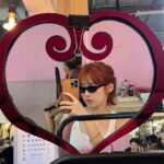 Kendra Sow Instagram - Sawadeeka 💕 New hair colour by @kevinwoowm @centrohairsalon 🍊