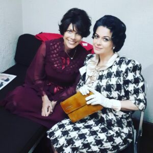 Kenia Gascón Instagram - #silviapinalbioserie @silviapinal #ilovemyjob❤️ Seguimos dándole. #Televisa #Tv