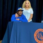 Kenisha “Miami Tip” Myree Instagram - TODAY WAS SIGNING DAY! My baby did it! The first one in our family to go to college! With a scholarship!! This is one of the best days of my life 😊💪🏽🎉 For the next couple of years of his life my son will be spending his days at Albany State. The first step in life without mommy 🥹 CONGRATS TO MY BABY🥰