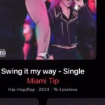 Kenisha “Miami Tip” Myree Instagram - Since Offset was tryna battle me Here you go 🤣🤣 My new single “SWING IT MY WAY” written by ME @dndkelli @bobbylytes on all platforms…. If you rock wit it drop some 🔥🔥 in the comments💕💫