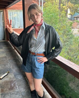 Kennedy McMann Instagram - sorry boys mommy’s gotta get to the rodeo!!! 🤠