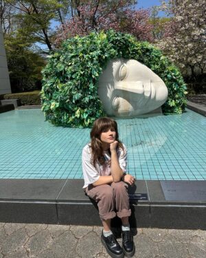 Kerri Medders Instagram - i walked japan in my doc martens & I have to ask does feeling come back into your feet? cause ya girl ain’t feelin her big toe & I have a big boi blister on the back of my ankle.