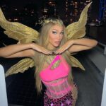 Kerri Colby Instagram - For Halloween 🎃 this year I present to you my favorite spell 🕷️ I am you and you are me; I’m the t girl you could never be 💫 #winx #enchantix #flora #winxclub #halloween