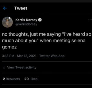 Kerris Dorsey Instagram - this is your brain on drugs (the internet)