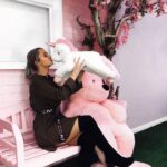Kerry Ingram Instagram - Had so much fun at the Pretty Little Thing HQ today! Thank you so much for having me. Can’t wait to try on my new outfits!🌸