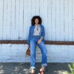 Khadijha Red Thunder Instagram - A very @Madewell LA week, spring has sprung 🦋🌻🌱 #madewellpartner #everydaymadewell