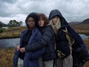 Khadijha Red Thunder Instagram - Endlessly grateful for this journey I’ve embarked on with @canadagoose where they truly gave me a chance to Live Boldly and Live in the Open alongside @soojmooj @jodiesmith captured by the incredible @annieleibovitz !!! 

Photography: @annieleibovitz 
Stylist: @jessicaediehl 
Hair: @sallyhershberger 
Hair: @ursulastephen 
Makeup: Kanako Takase
Makeup: @officialsheiks 
Production: @annasabatini_ 
Production Coordinator: @kmacnyc 
Local Production: @amelia_and_co 
Videography: @barbaraleibovitzhellman 
Set Design: @maryhoward_setdesign
Casting: @jilldemling