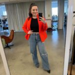 Khate Lessard Instagram - Un peu beaucoup in loveee avec ce blazer de chez @penningtons 🍊 #pennington #ootd