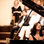 Khatia Buniatishvili Instagram - The magic of Musikverein.. ✨ Danke Wien ♥️ Photos N.:2,4,5,6,7 @julia_wesely_photographer Styled by @arthurmayadoux High Jewelry @cartier #Vienna #Austria #wien #oesterreich #musikverein #goldenensaal #music #art #love #life #piano #concert #solorecital #classicalmusic #cartier #khatiabuniatishvili