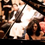 Khatia Buniatishvili Instagram - The magic of Musikverein.. ✨ Danke Wien ♥️ Photos N.:2,4,5,6,7 @julia_wesely_photographer Styled by @arthurmayadoux High Jewelry @cartier #Vienna #Austria #wien #oesterreich #musikverein #goldenensaal #music #art #love #life #piano #concert #solorecital #classicalmusic #cartier #khatiabuniatishvili