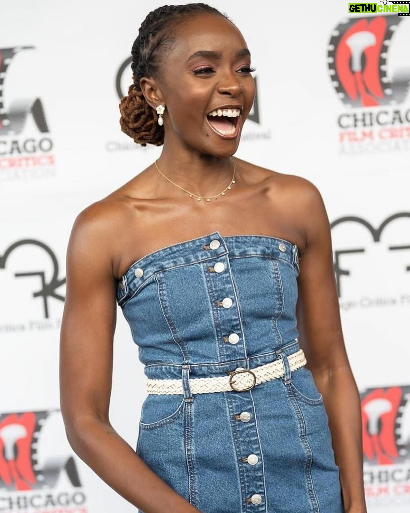 KiKi Layne - 3 Likes - #DandelionMovie screening at Chicago Critics Film Festival @chicagocritics
Sharing one of my favorite and most ridiculous Chicago/DePaul memories on the carpet and playing (and winning) my favorite board game, Sorry, during the screening. That’s my kind of night 😁