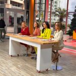 Kiara Liz Instagram - Disfrutando de este hermoso viernes con la gente linda de @enlamananapr @teleonce Puerto Rico 💚 Hablandoles un poquito de #QuiénEsLaMáscaraUS 🦹🏼‍♀️ Gracias por la invitación y no se pierdan este domingo el secreto mejor guardado de la televisión a las 7/6c, 8pm PR Outfit: @_neveroverdressed_ Stylist: @claudiamad