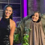 Kiara Liz Instagram - No no no Bebé Alíen, por más trabajo que me diera no pronunciar tu nombre en spanglish no quería que te fueras… Y para colmo se me fue también hechicera 😫 Lo mejor de trabajar con estas máscaras es que you never know quién esta detrás… Estoy super ansiosa por conocer a los próximos denmascarados 🤩 #QuienEsLaMascaraUS los domingos a las 7/6c por @univision Stylist: @enricobompani Hair stylist: @bremoor Makeup artist: @rox_de_cervantes