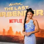 Kiawentiio Instagram - the world premiere of avatar the last airbender, now streaming on netflix <3 NOW STREAMING ON NETFLIX AHHH !!! hair by @laurarugetti makeup by @domdella custom corset made by @tasha_marie_designs custom skirt made by @evanducharmestudio handbag @rodofirenze jewelry by @bychari @deandavidson with the help of @benjaminholtrop <3