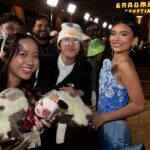 Kiawentiio Instagram - the world premiere of avatar the last airbender, now streaming on netflix <3 NOW STREAMING ON NETFLIX AHHH !!! hair by @laurarugetti makeup by @domdella custom corset made by @tasha_marie_designs custom skirt made by @evanducharmestudio handbag @rodofirenze jewelry by @bychari @deandavidson with the help of @benjaminholtrop <3