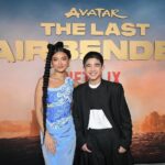 Kiawentiio Instagram - the world premiere of avatar the last airbender, now streaming on netflix <3 NOW STREAMING ON NETFLIX AHHH !!! hair by @laurarugetti makeup by @domdella custom corset made by @tasha_marie_designs custom skirt made by @evanducharmestudio handbag @rodofirenze jewelry by @bychari @deandavidson with the help of @benjaminholtrop <3