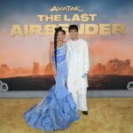 Kiawentiio Instagram - the world premiere of avatar the last airbender, now streaming on netflix <3 NOW STREAMING ON NETFLIX AHHH !!! hair by @laurarugetti makeup by @domdella custom corset made by @tasha_marie_designs custom skirt made by @evanducharmestudio handbag @rodofirenze jewelry by @bychari @deandavidson with the help of @benjaminholtrop <3