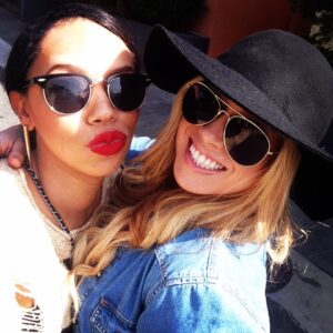 Kiely Williams Instagram - Missing my bestest already! @sabrina.bryan ❤️
