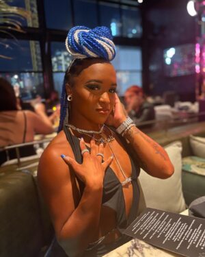 Kiera Hogan Instagram - Thank you all so much for the birthday wishes! 🥳🎂🥰 this is the first of many posts of my birthday. I was celebrating for 2 weeks 😂 #virgo #birthday #TheHottestFlame 
📸 @dabigswole