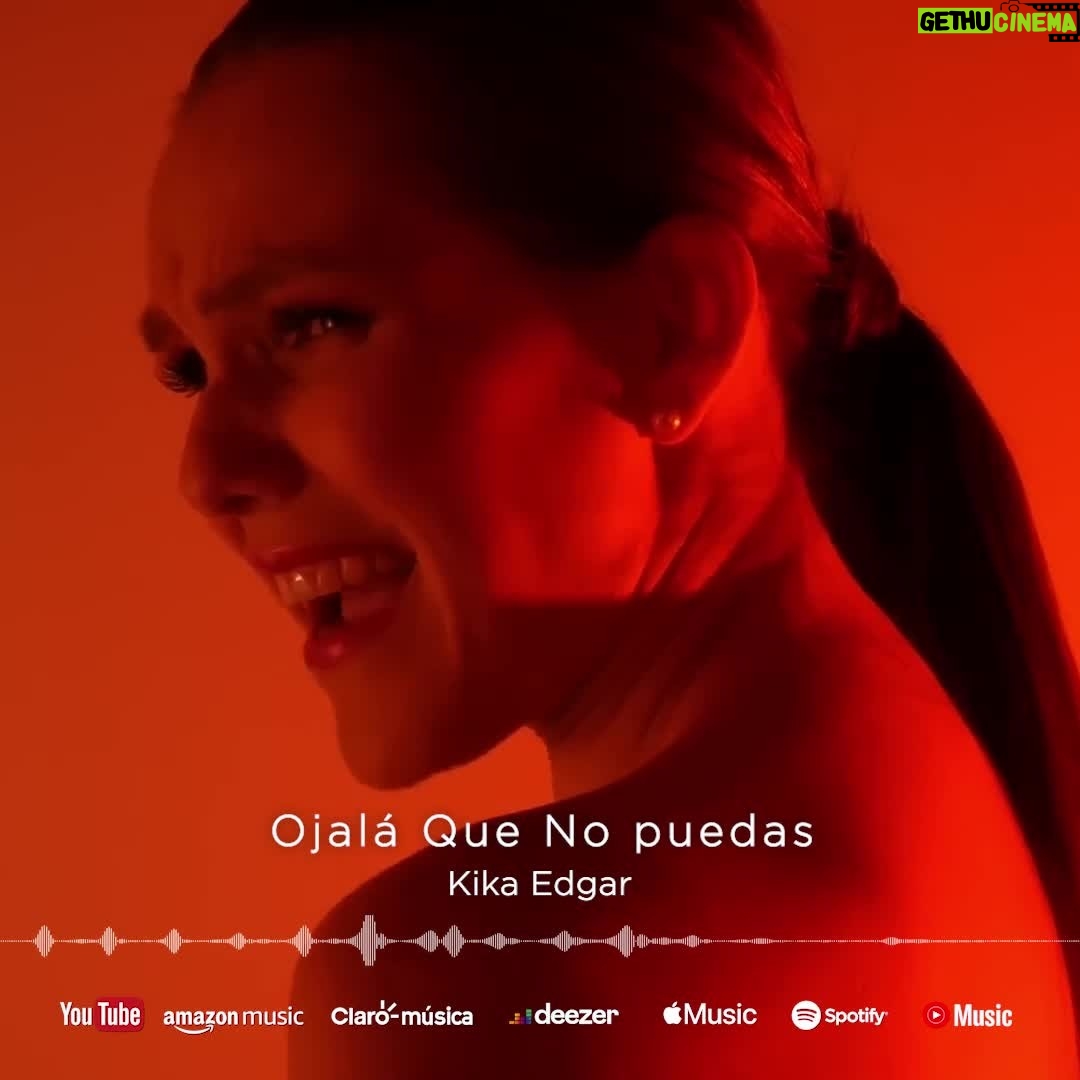 Kika Edgar Instagram - Que se muera de ganas πΆ, que no tenga consuelo π© Que le sangren las manos π€² si acaricia tu piel O acaricia tu pelo πββοΈ. Escuchala π§ en todas las plataformas digitales. #KikaEdgar #OjalaQueNoPuedas #Music