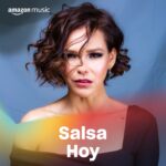 Kika Edgar Instagram - Porque hoy es viernes, hoy es de Salsa 💃🏻 y el cuerpo lo sabe!!! Estamos en portada de @amazonmusicmx ! Dale play!!! Link en canal! 🌷🌺💃🏻💄🌷🕺