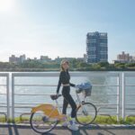 Kiki Lin Instagram - 雖然那天的35公里屁屁真的很痛 但美麗的天氣 美麗的照片 讓人很開心🤍🩵💙