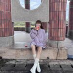 Kiki Lin Instagram – 今天葛格在淡水拍
是我愛的淡水當然要來✌🏻

天氣很好要拍個照吧
：可以幫我拍照一下嗎
Ju：我是來工作的！！！！

我絕對是真心來 陪（幸）他（災）拍（樂）戲（禍）的

#那不是曝光是褲褲啦