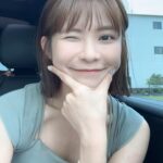 Kiki Lin Instagram - 有一點小空閒 所以陪韓葛格來外景節目玩玩 今天真的很熱 所以他玩得很開心的同時 我的手機過熱了 我就回車上了🤣👍🏻😌 #是手機受不了不是我喔 #我該減肥了
