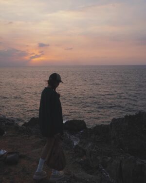 Kiki Lin Instagram - 小琉球的夕陽🧡