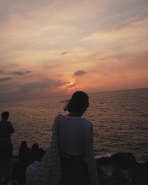 Kiki Lin Instagram - 小琉球的夕陽🧡