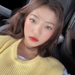 Kim Si-yoon Instagram - 🚘🌬💨💃🤳🏻🐣💛😆