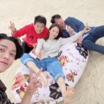 Kim A-joong Instagram - 바퀴달린집4 🛻🏠 다정다정 성동일 선배님 자상자상 김희원 선배님 사랑스 '로운' 막둥이 석우까지 좋은 추억 만들어 주셔서 고맙습니다 🙇🏻‍♀️ 또 놀러갈게요 😎💕 @tvn.asia @tvn_joy #tvn #바퀴달린집4 #houseonwheels4
