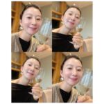 Kim Hee-ae Instagram - . 행복한 생일 디너에 와인이 빠질 수 없죠! 축하해 주신 분들 모두 감사해요 🥂 #김희애 #KIMHEEAE @yg_stage