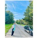 Kim Hee-ae Instagram - . 프랑크푸르트에서 그림 같은 하늘 🩵 #FRANKFURT #여행 #김희애 #KIMHEEAE @yg_stage