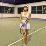 Kim Hee-jung Instagram – Sporty and sweaty💦💙 
@tenetzofficial