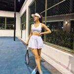 Kim Hee-jung Instagram – Sporty and sweaty💦💙 
@tenetzofficial