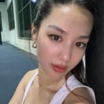 Kim Hee-jung Instagram - Sporty and sweaty💦💙 @tenetzofficial