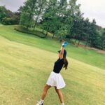 Kim Hee-jung Instagram - ADD COLOUR TO YOUR GAME🧞‍♀️💗💕🩷 #광고 #GFORE #지포어 #Add_Colour_To_Your_Game #GFORE_INVITATIONAL2024
